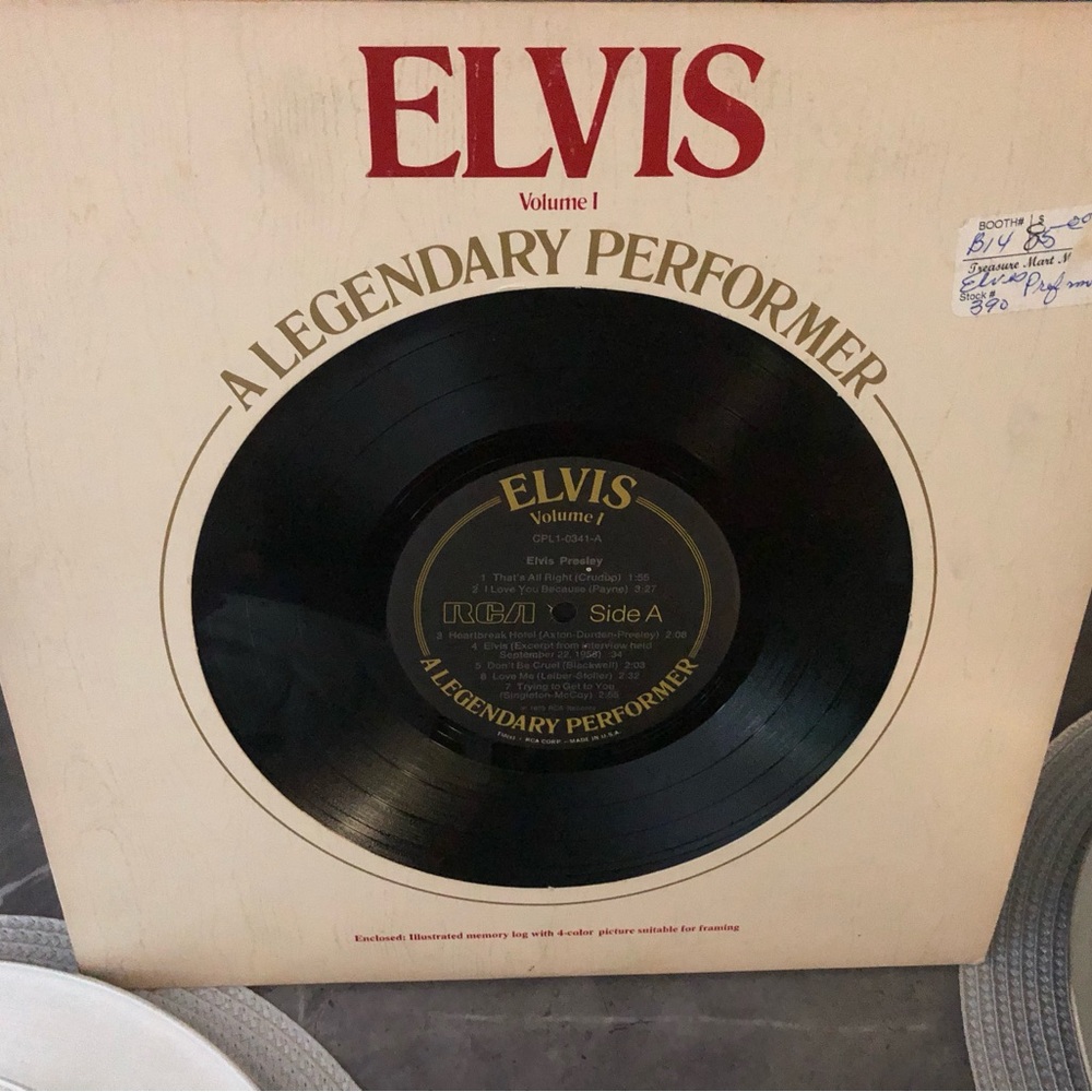 🌹Vintage Elvis Presley LP Album